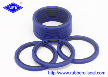 DINGZING Buffer Seal Hydraulic D-10 45*55.7*3 TPU/8L95+PA Blue Hydraulic Shock-Absorb Precision Seal Ultra-Durable