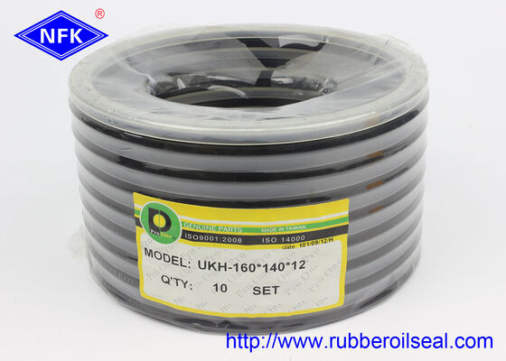 UKH 160x140x12 Double Acting Cylinder Piston Seal Heavy Duty Rubber High Pressure Repair Part For Industrial Equipment Wholesale