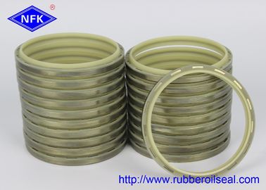 DINGZING Rubber Dust Seal  ME-1N 100×114×8 TPU/8L95+SPCC Beige 95A Heavy-Duty Dust Seal