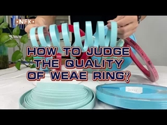 Bahan PTFE Hidrolik Wear Rings Elastisitas Tinggi Wear Resistant Untuk Mekanik