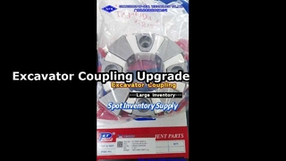 Kopling Poros Karet PET Taiwan Untuk Ekskavator